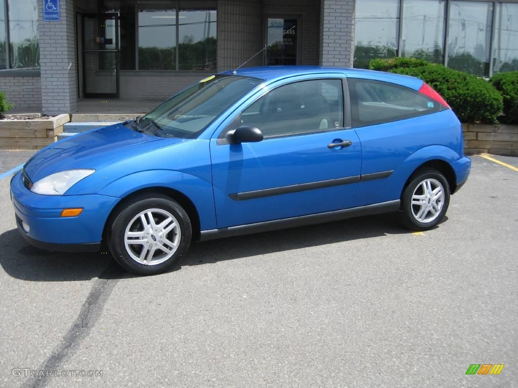 Light Sapphire Blue Metallic Ford Focus