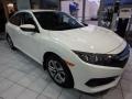 Taffeta White - Civic LX Sedan Photo No. 4