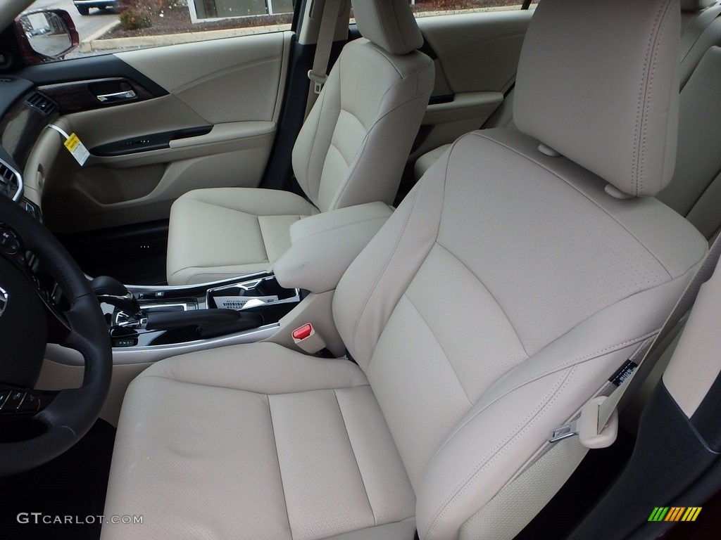 2017 Accord Hybrid EX-L Sedan - Crimson Pearl / Ivory photo #5