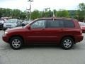 2006 Salsa Red Pearl Toyota Highlander V6  photo #2