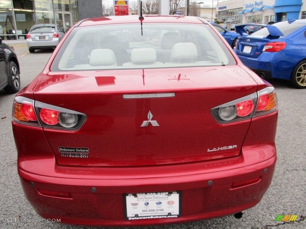 2013 Lancer ES - Rally Red Metallic / Black photo #4