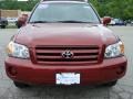 2006 Salsa Red Pearl Toyota Highlander V6  photo #8