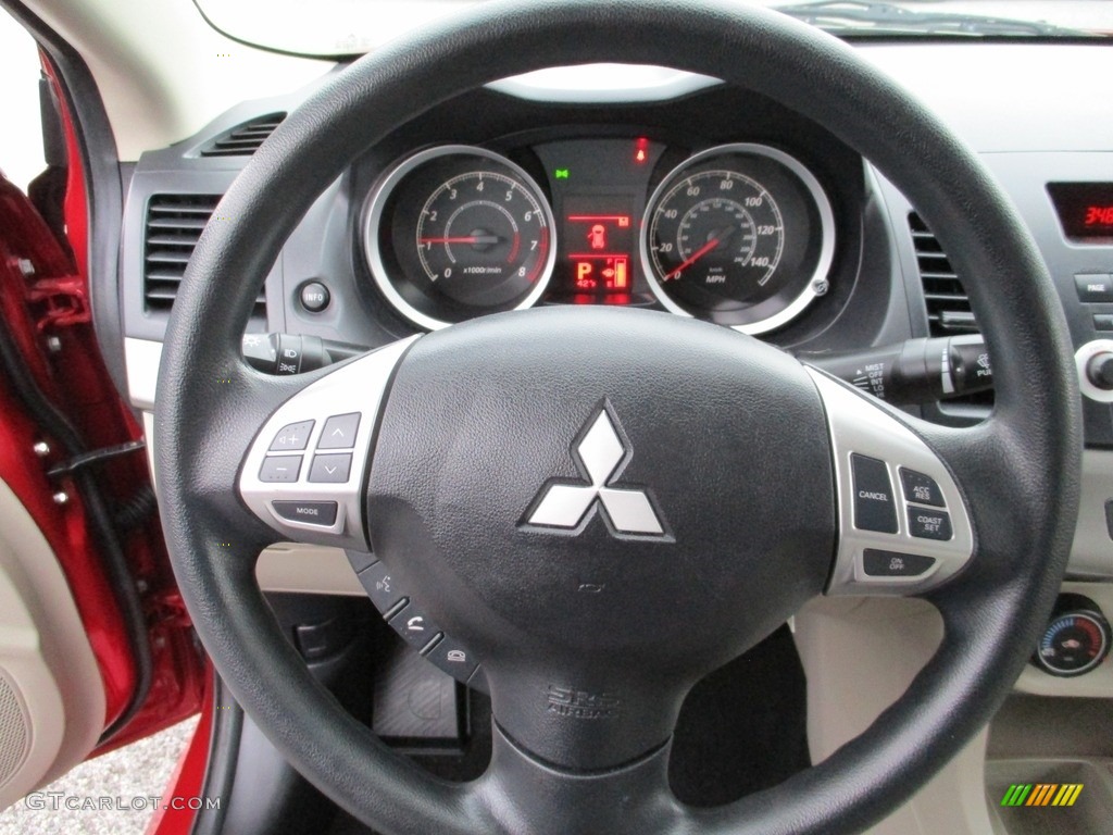 2013 Lancer ES - Rally Red Metallic / Black photo #11