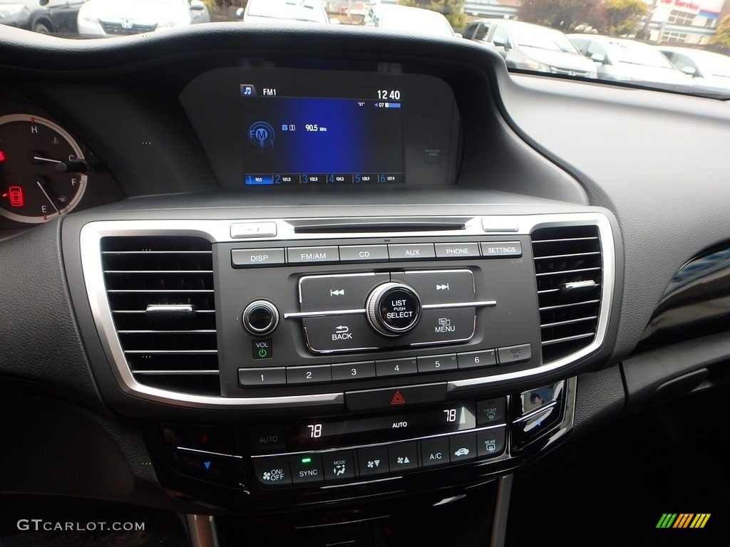 2017 Accord LX Sedan - Modern Steel Metallic / Black photo #9