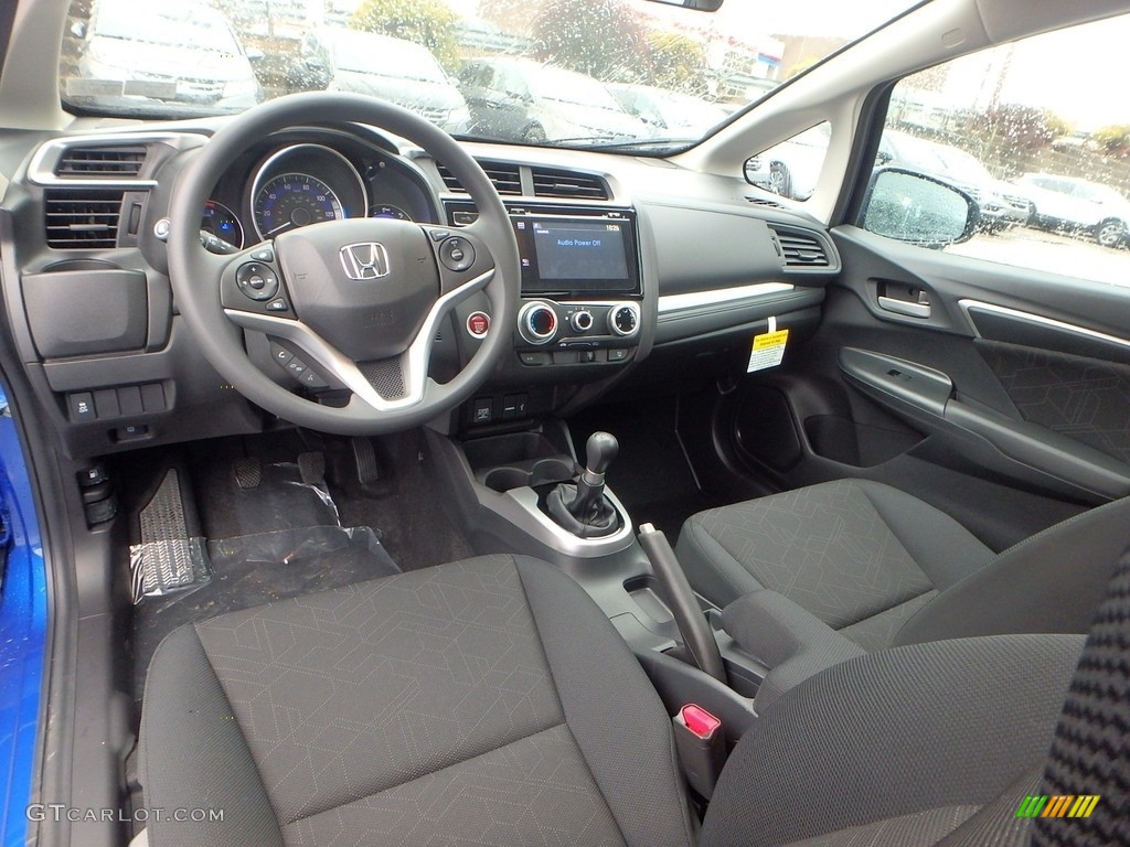 Black Interior 2017 Honda Fit EX Photo #118280130