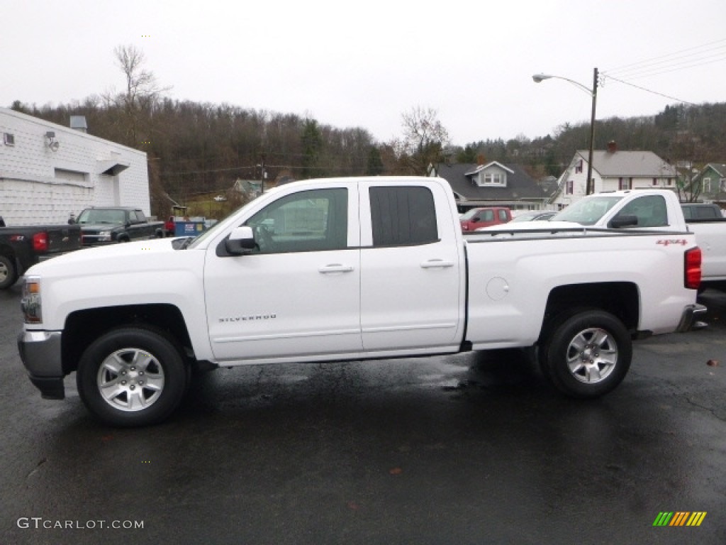 2017 Silverado 1500 LT Double Cab 4x4 - Summit White / Jet Black photo #11