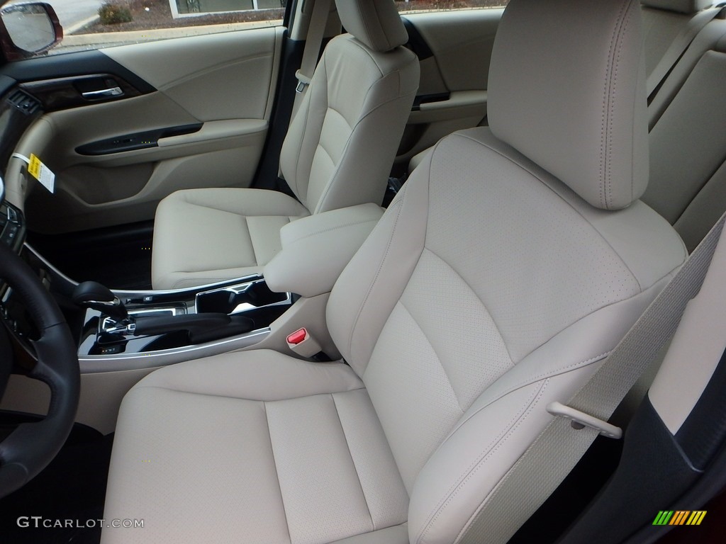 2017 Accord Hybrid EX-L Sedan - Crimson Pearl / Ivory photo #5
