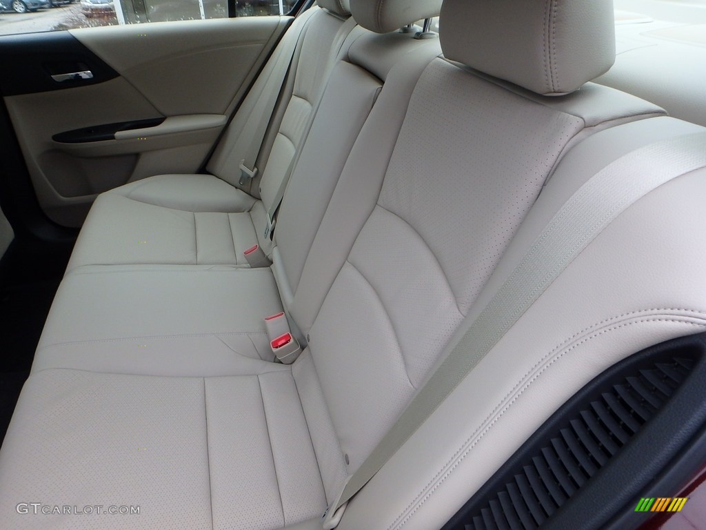 2017 Accord Hybrid EX-L Sedan - Crimson Pearl / Ivory photo #6
