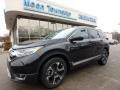 2017 Crystal Black Pearl Honda CR-V Touring AWD  photo #1