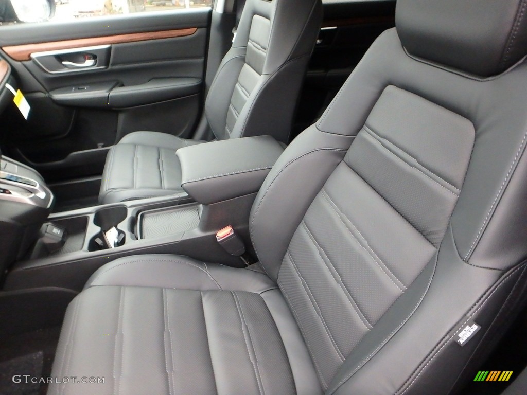 Black Interior 2017 Honda CR-V Touring AWD Photo #118280865