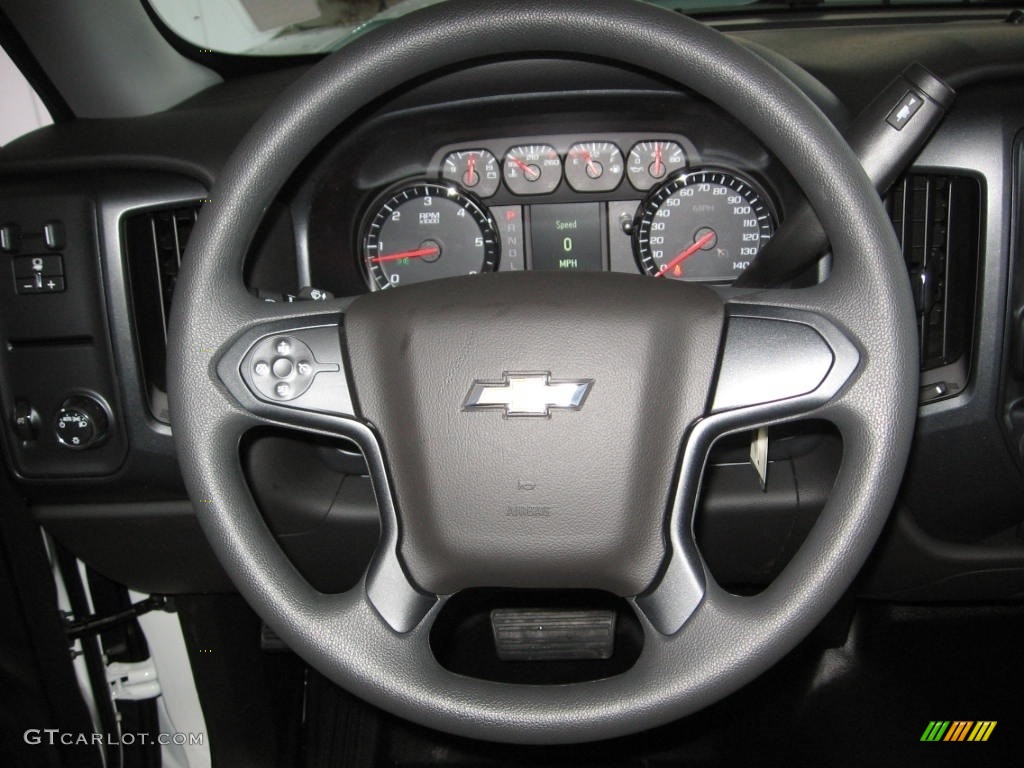 2017 Silverado 1500 WT Regular Cab - Summit White / Dark Ash/Jet Black photo #4