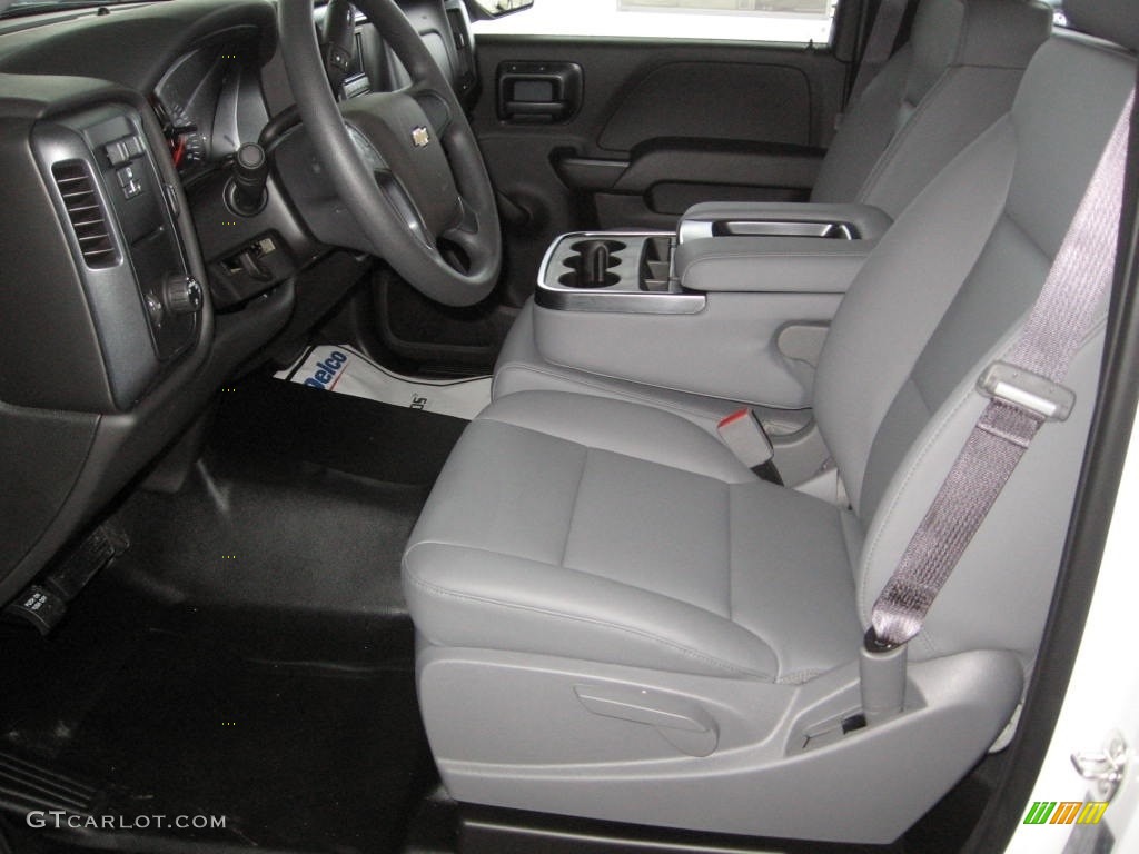 2017 Silverado 1500 WT Regular Cab - Summit White / Dark Ash/Jet Black photo #8