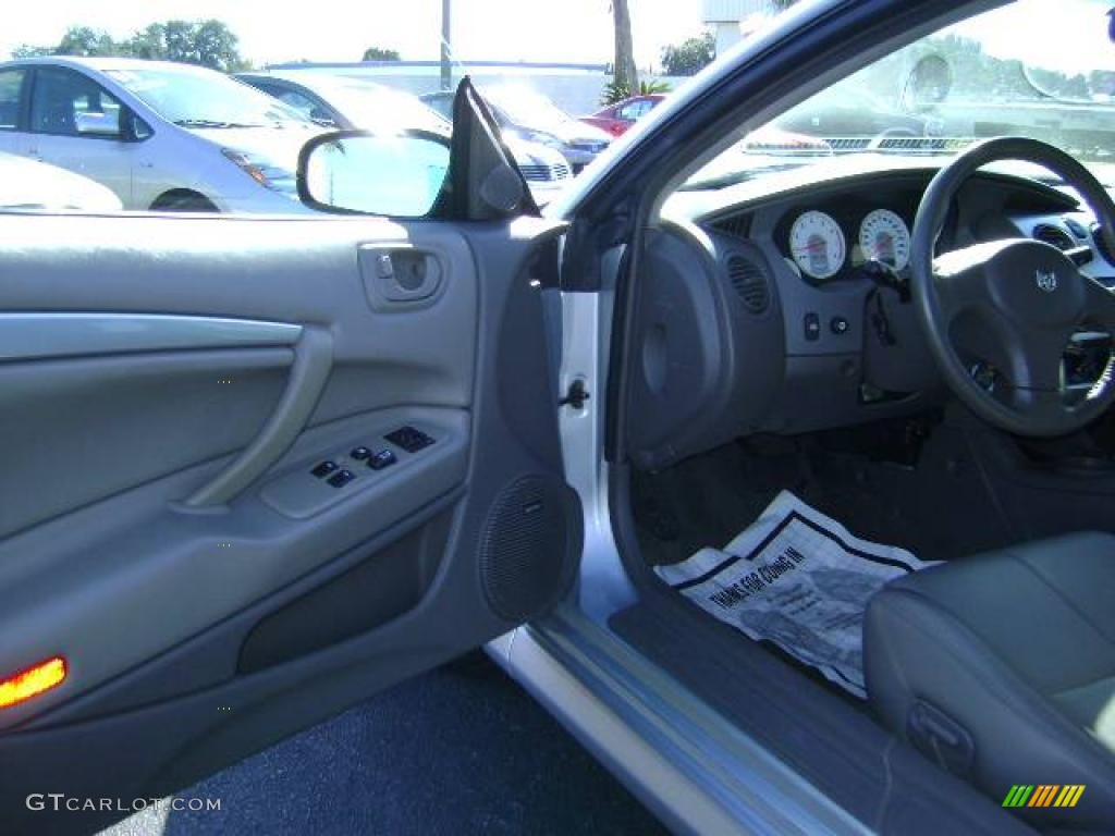 2004 Stratus R/T Coupe - Ice Silver Pearlcoat / Dark Taupe/Medium Taupe photo #14