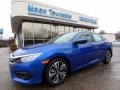 2017 Aegean Blue Metallic Honda Civic EX-T Sedan  photo #1