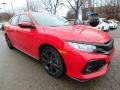 Rallye Red 2017 Honda Civic Sport Hatchback Exterior