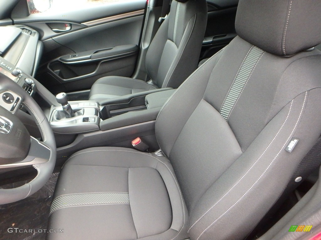 2017 Honda Civic Sport Hatchback Front Seat Photo #118283046