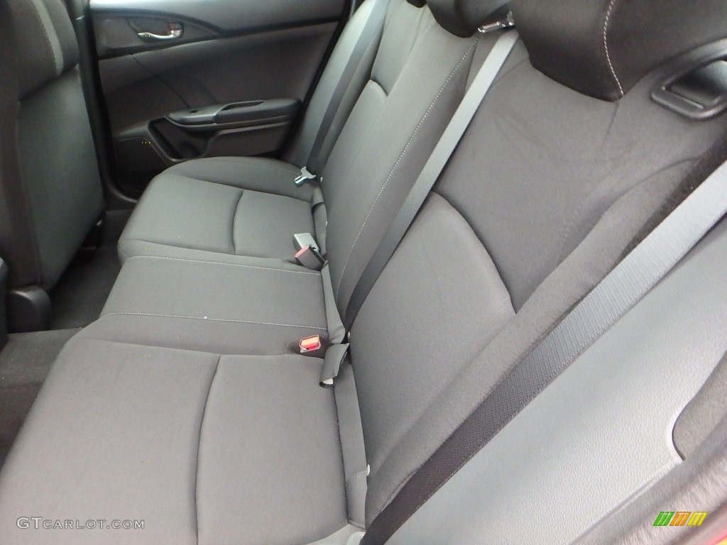 2017 Honda Civic Sport Hatchback Rear Seat Photo #118283073
