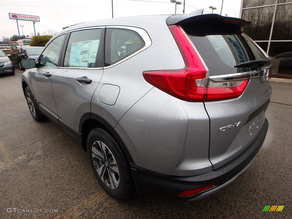 2017 CR-V LX AWD - Lunar Silver Metallic / Gray photo #2