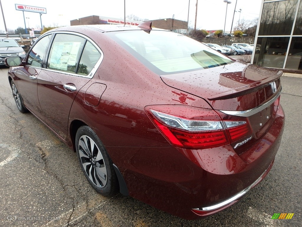 Crimson Pearl 2017 Honda Accord Hybrid EX-L Sedan Exterior Photo #118283223