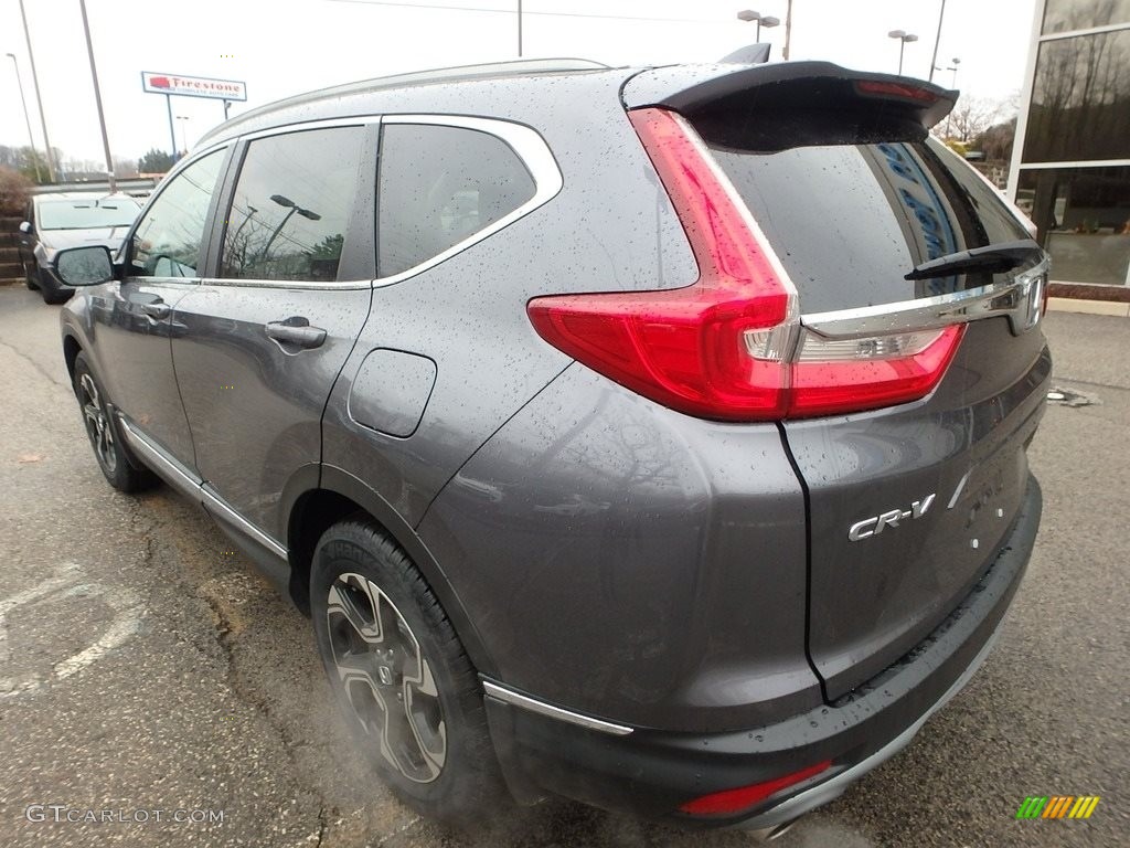 2017 CR-V Touring AWD - Modern Steel Metallic / Gray photo #2