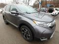 2017 Modern Steel Metallic Honda CR-V Touring AWD  photo #4