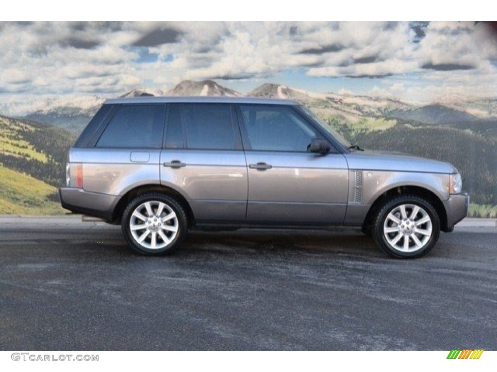 2007 Range Rover Supercharged - Zermatt Silver Metallic / Sand Beige photo #2