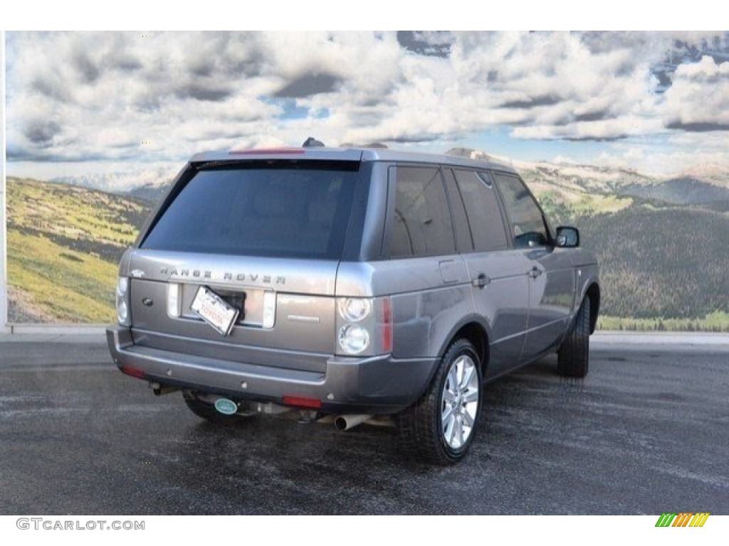 2007 Range Rover Supercharged - Zermatt Silver Metallic / Sand Beige photo #3