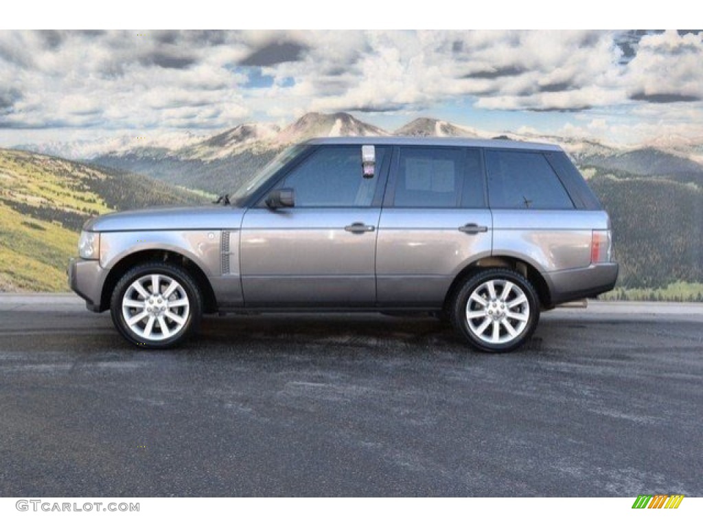 2007 Range Rover Supercharged - Zermatt Silver Metallic / Sand Beige photo #6