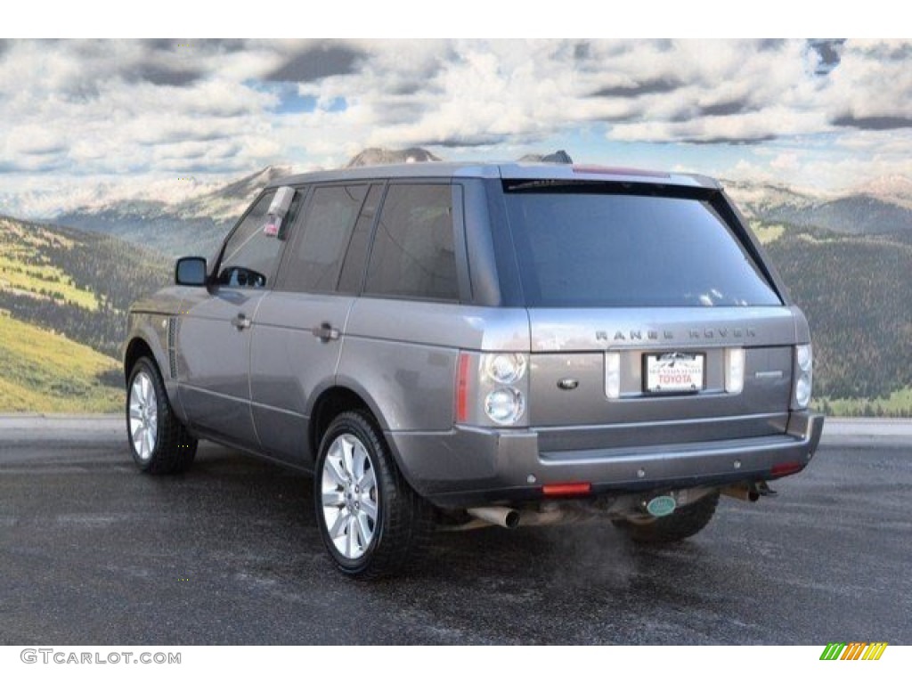 2007 Range Rover Supercharged - Zermatt Silver Metallic / Sand Beige photo #7