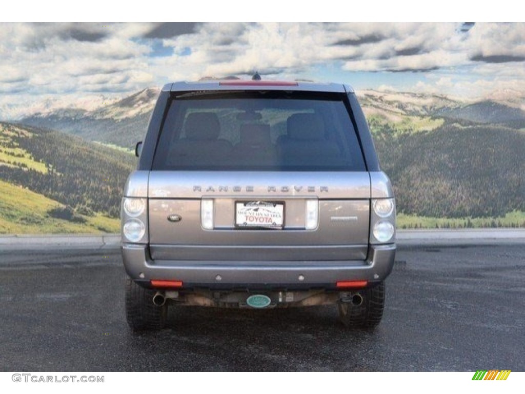 2007 Range Rover Supercharged - Zermatt Silver Metallic / Sand Beige photo #8