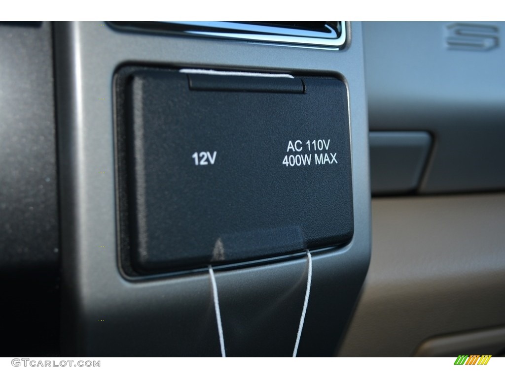 2017 F250 Super Duty Lariat Crew Cab 4x4 - White Platinum / Camel photo #20