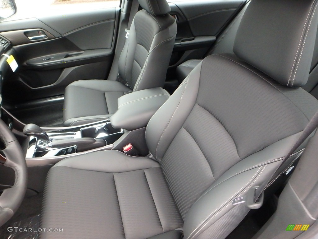 Black Interior 2017 Honda Accord Sport Sedan Photo #118285665