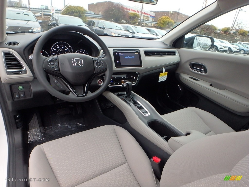 Black Interior 2017 Honda HR-V EX AWD Photo #118285812