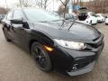 2017 Crystal Black Pearl Honda Civic EX Hatchback  photo #4