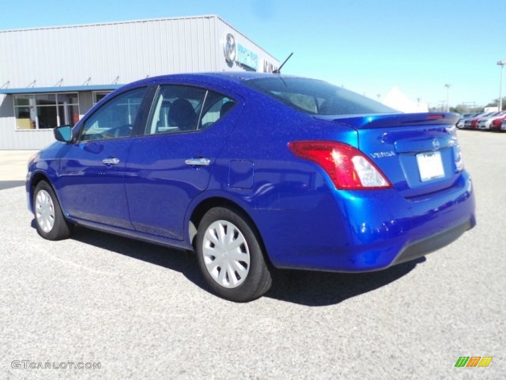 2016 Versa S Sedan - Graphite Blue / Charcoal photo #5