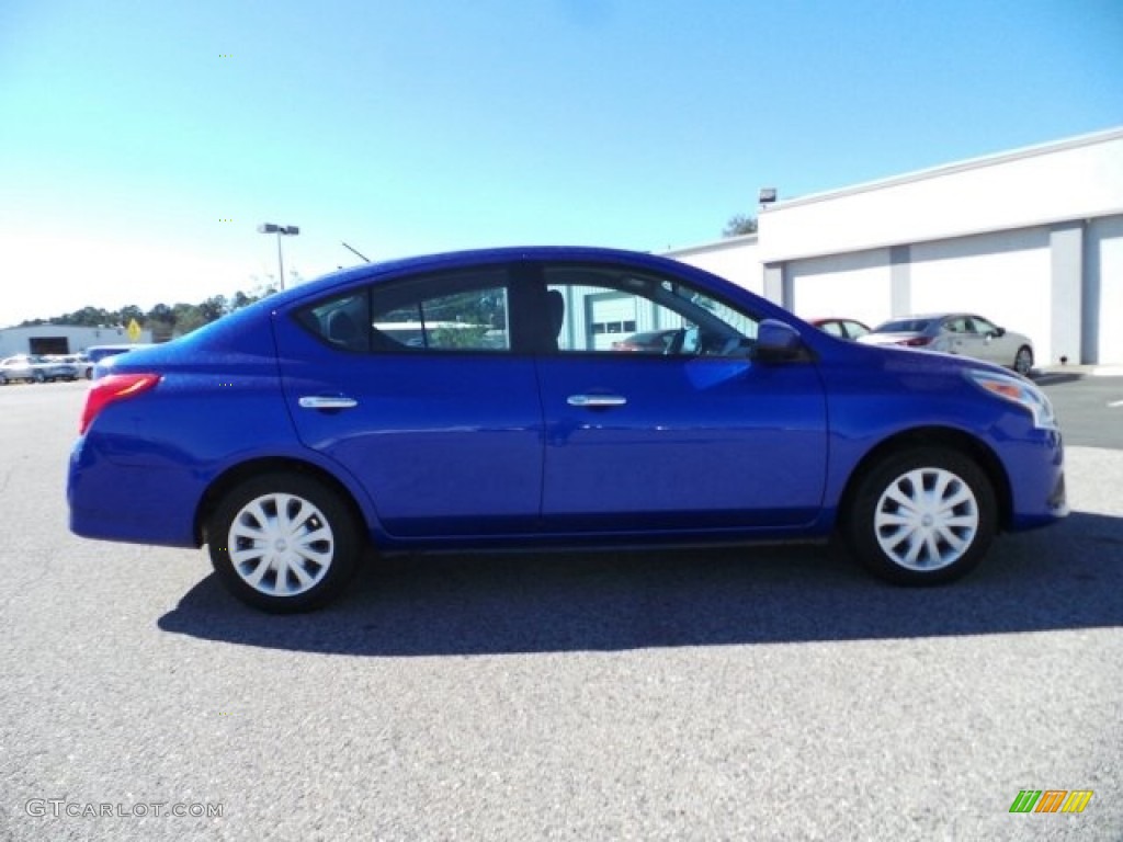 2016 Versa S Sedan - Graphite Blue / Charcoal photo #9