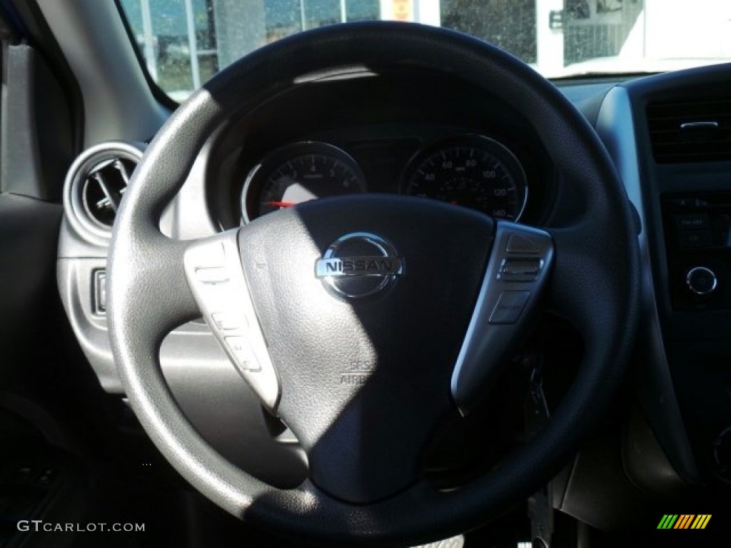 2016 Versa S Sedan - Graphite Blue / Charcoal photo #19