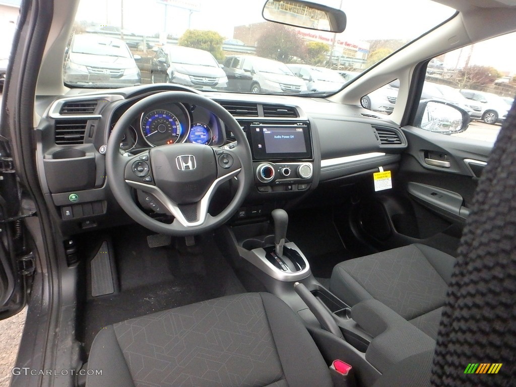 Black Interior 2017 Honda Fit EX Photo #118288239