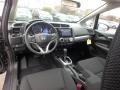 Black 2017 Honda Fit EX Interior Color