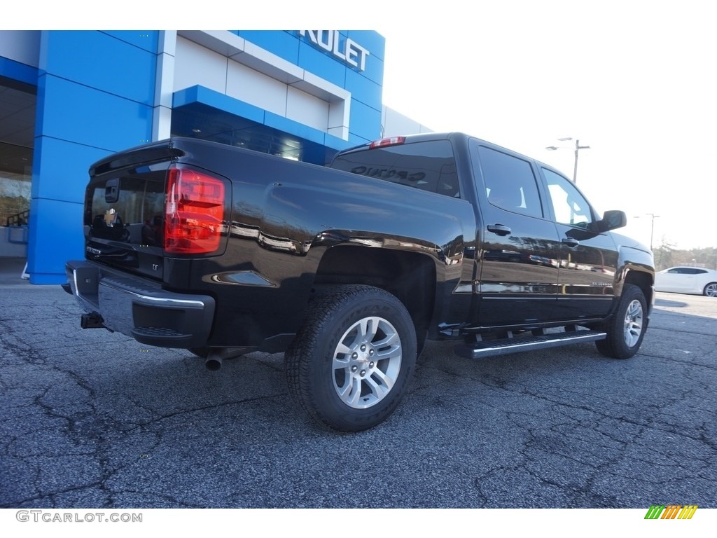2017 Silverado 1500 LT Crew Cab - Black / Jet Black photo #7