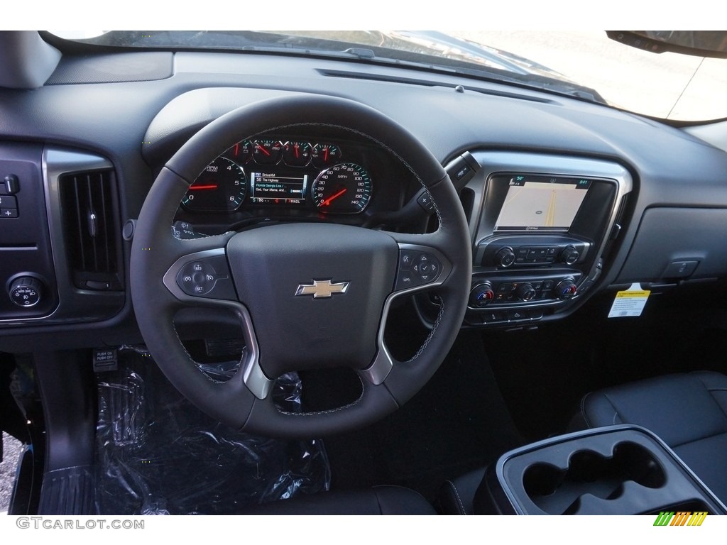 2017 Silverado 1500 LT Crew Cab - Black / Jet Black photo #9