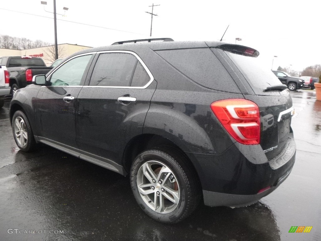 2017 Equinox Premier AWD - Black / Saddle Up/Jet Black photo #7