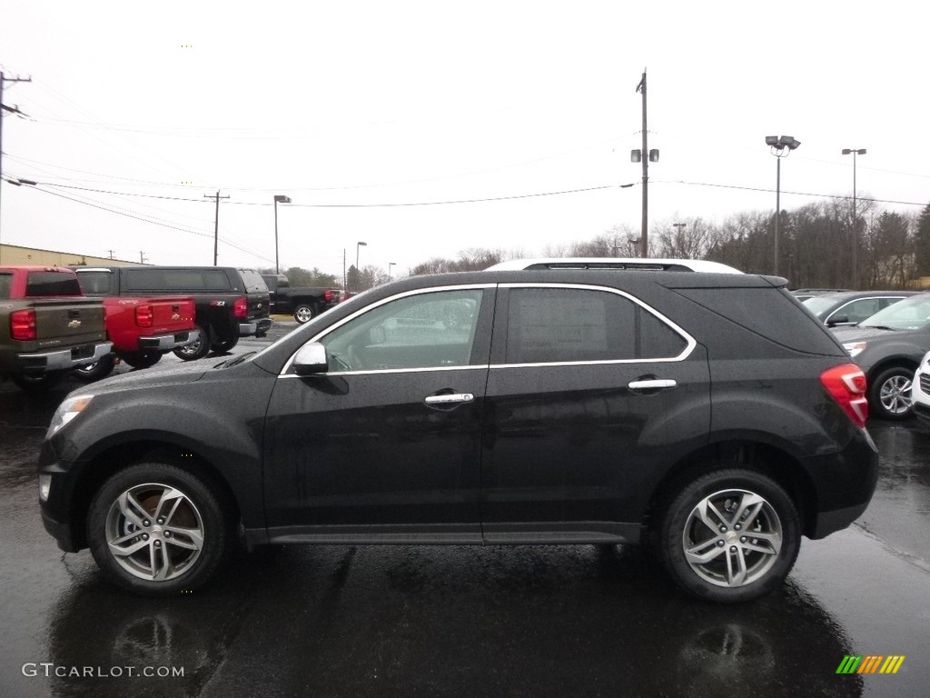 2017 Equinox Premier AWD - Black / Saddle Up/Jet Black photo #8