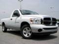 2007 Bright White Dodge Ram 1500 SLT Regular Cab  photo #1