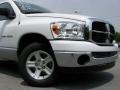 2007 Bright White Dodge Ram 1500 SLT Regular Cab  photo #2