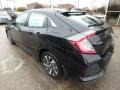 Crystal Black Pearl - Civic LX Hatchback Photo No. 2
