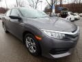 2017 Modern Steel Metallic Honda Civic LX Sedan  photo #4