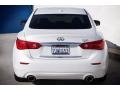 2015 Moonlight White Infiniti Q50 3.7  photo #9