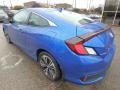 2017 Aegean Blue Metallic Honda Civic EX-T Coupe  photo #2