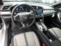 Ivory 2017 Honda Civic EX-T Coupe Interior Color